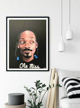 Load image into Gallery viewer, Ole Miss Snoop Dog Fine Art Print!