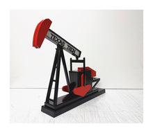 Load image into Gallery viewer, "The Pump Jack #1". Original Steel Sculpture