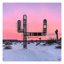 Load image into Gallery viewer, "White Sand Saguaro" Fine Art Print.