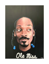 Load image into Gallery viewer, Ole Miss Snoop Dog Fine Art Print!