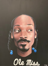 Load image into Gallery viewer, Ole Miss Snoop Dog Fine Art Print!