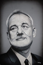Load image into Gallery viewer, Bill Murray Black and White Print!
