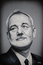 Load image into Gallery viewer, Bill Murray Black and White Print!