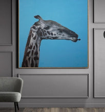 Load image into Gallery viewer, Blue Giraffe Print!