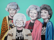 Load image into Gallery viewer, Golden Girls Tear Up Coachella Print!