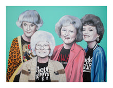 Load image into Gallery viewer, Golden Girls Tear Up Coachella Print!