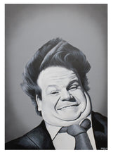 Load image into Gallery viewer, "Hey Chris!" Black and White Print!