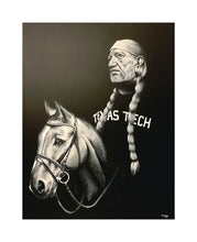 Load image into Gallery viewer, Willie and Horse Tech Study Print! 2021.
