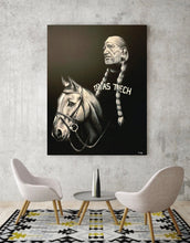 Load image into Gallery viewer, Willie and Horse Tech Study Print! 2021.
