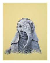 Load image into Gallery viewer, Yellowphant Print!