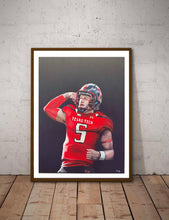 Load image into Gallery viewer, &quot;Mahomes Guns Up 2&quot; Print!
