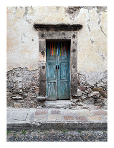 Blue Door, San Miguel De Allende, Mexico. Fine Art Print!