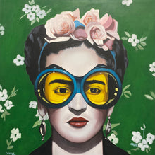 Load image into Gallery viewer, &quot;Frida in Vail&quot; 3ft by 3ft, Original Painting
