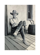 Load image into Gallery viewer, "Gus on the Front Porch #2" Fine Art Print!
