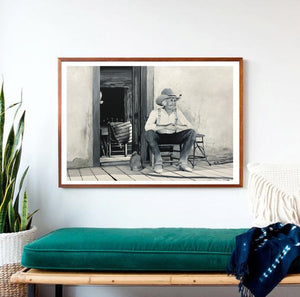 "Gus on the Front Porch" Fine Art Print!