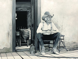 "Gus on the Front Porch" Fine Art Print!