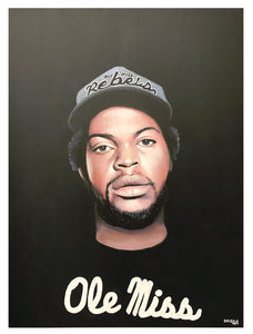 "Ice Cube Ole Miss" Original Painting