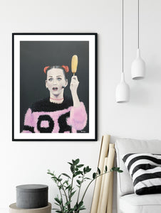Katy Corn Dog, Fine Art Print!