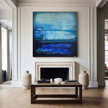 Load image into Gallery viewer, &quot;Lake Tahoe&quot;  4ft by 4ft Original Painting
