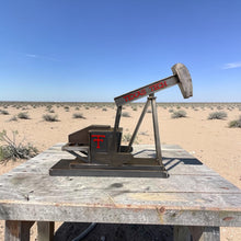 Load image into Gallery viewer, "Big Raw", Pump Jack! Original Steel Sculpture.
