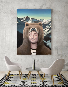 "Rocky Mountain BFM" 4 ft by 3 ft, Original Painting