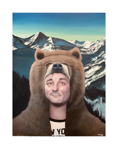 "Rocky Mountain BFM" 4 ft by 3 ft, Original Painting