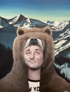 "Rocky Mountain BFM" 4 ft by 3 ft, Original Painting