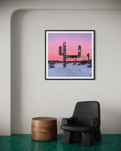 Load image into Gallery viewer, "Saguaro at Sunset #1" Fine Art Print.
