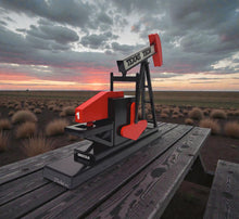 Load image into Gallery viewer, "The Pump Jack #1". Original Steel Sculpture
