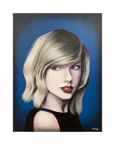 "T Swift" 4ft by 3ft. Original Painting
