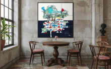 Load image into Gallery viewer, "The Grove #3" 5ft by 5ft, Original Painting!
