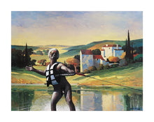 Load image into Gallery viewer, &quot;Walkin on Water Baby Billy&quot; 4 ft by 3 ft, Original Painting!
