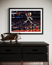 Load image into Gallery viewer, "Air Raider Red Dunk Contest!" Original Print.
