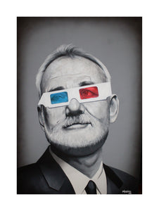 3-d Bill Murray Print!
