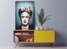 Load image into Gallery viewer, Blue Frida Khalo Print!
