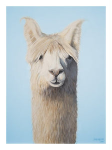 Blue Llama Print!