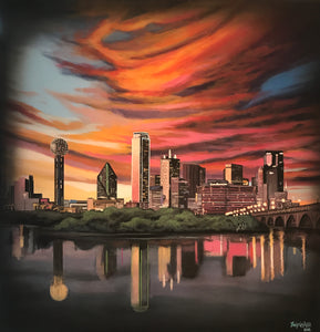 Dallas Skyline Print!