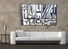 Load image into Gallery viewer, The Dancing Saguaro, 5.5&quot;x 3&#39; Original Painting
