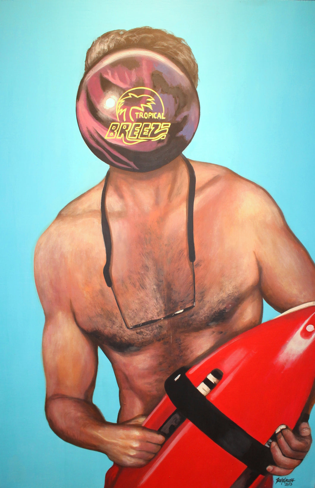 Hasselhoff Bowling Print!