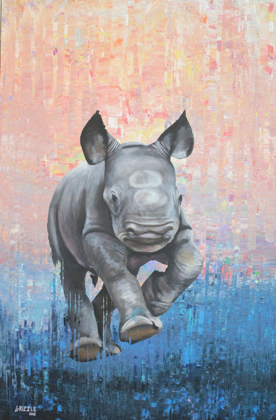 Jojo the Rhino Print!