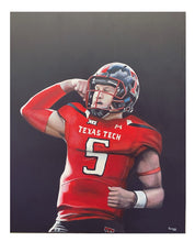 Load image into Gallery viewer, &quot;Mahomes Guns Up 2&quot; Print!
