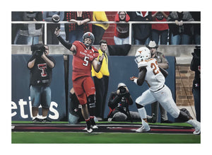 Mahomes Vs UT Print!