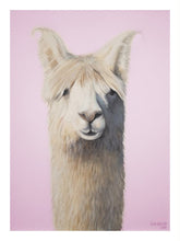 Load image into Gallery viewer, Pink Llama Print!
