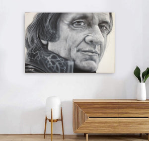 The Man in Black Print!