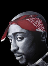 Load image into Gallery viewer, Tupac Texas Tech Black Background Print!
