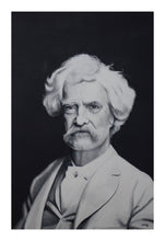 Load image into Gallery viewer, Mark Twain Black and White Print!
