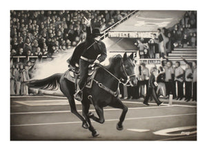 Vintage Masked Rider Print!
