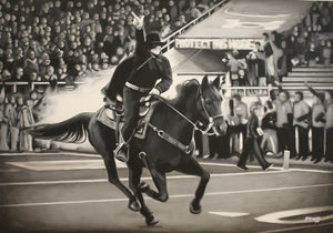 Vintage Masked Rider Print!