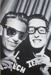 Buddy and Waylon Texas Tech Print!