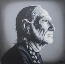 Load image into Gallery viewer, Willie Black and White Print!
